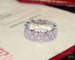 Replica Cartier Inlay Diamonds Square Ring